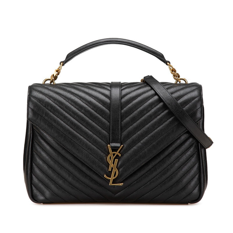 YSL Saint Laurent Stitch 2Way Bag Monogram Travel Bag