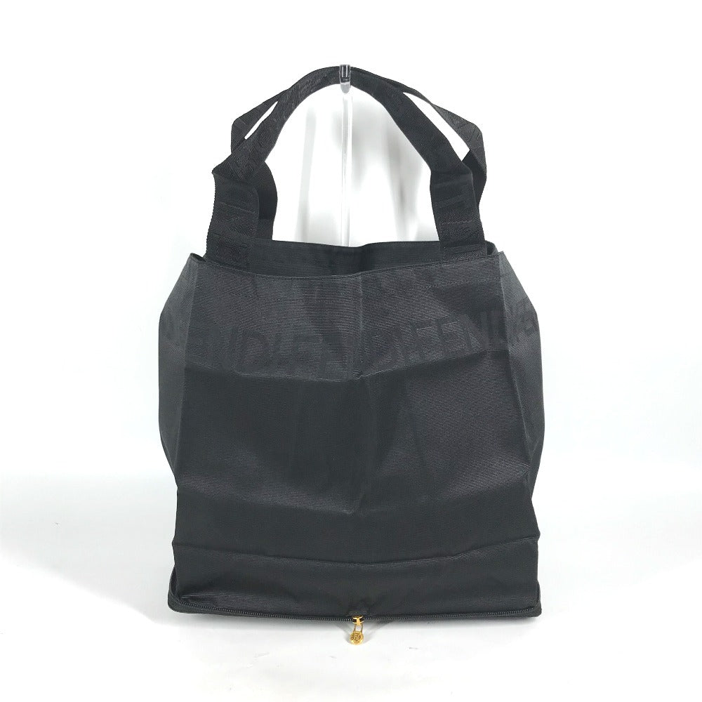 Fendi Tote Bag Women Nylon Black Logo