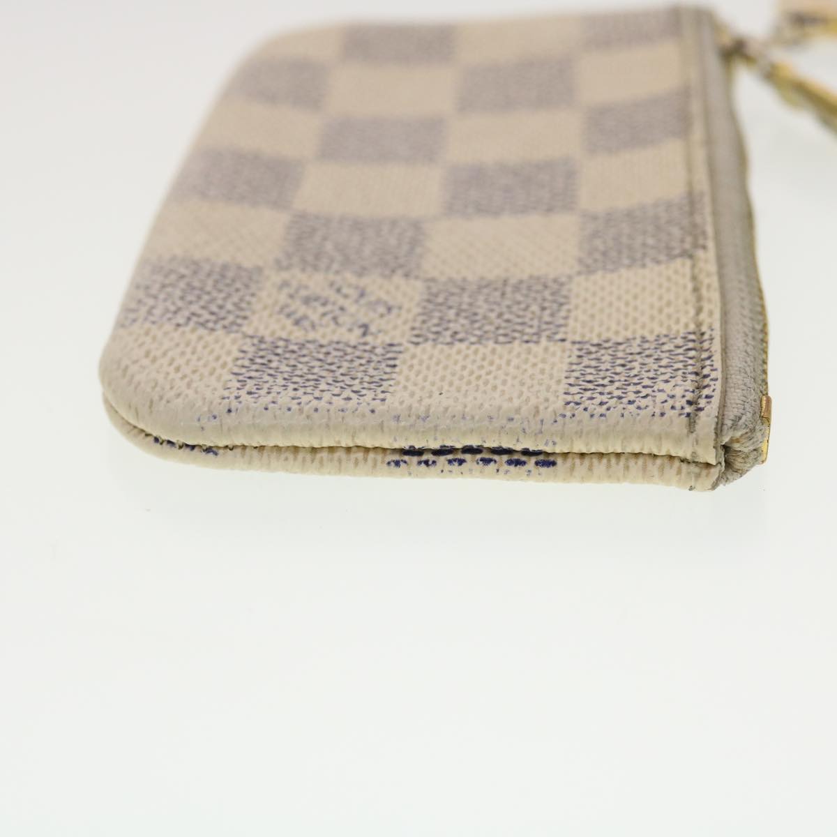 LOUIS VUITTON Damier Azur Pochette Cles Coin Purse N62659 LV 40068