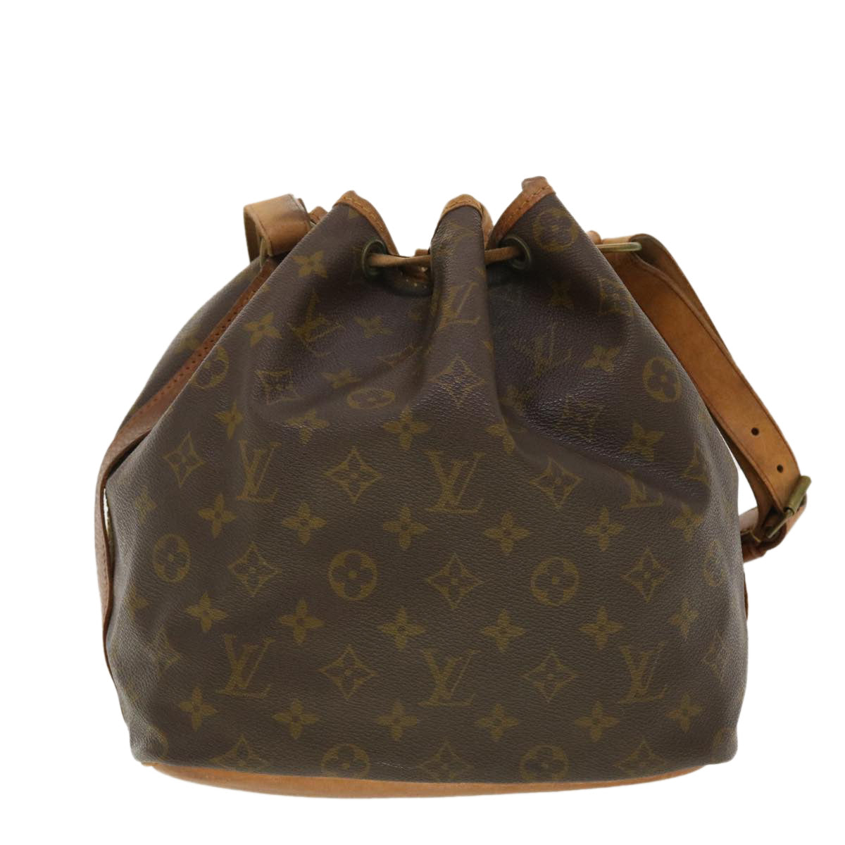LOUIS VUITTON Monogram Petit Noe Shoulder Bag M42226 LV 40073