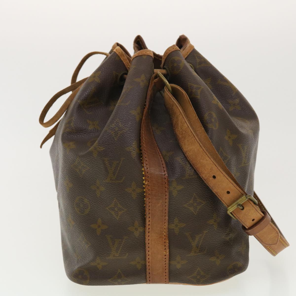 LOUIS VUITTON Monogram Petit Noe Shoulder Bag M42226 LV 40073