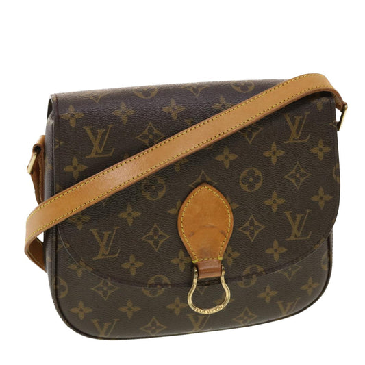 LOUIS VUITTON Monogram Saint Cloud GM Shoulder Bag M51242 LV 40145