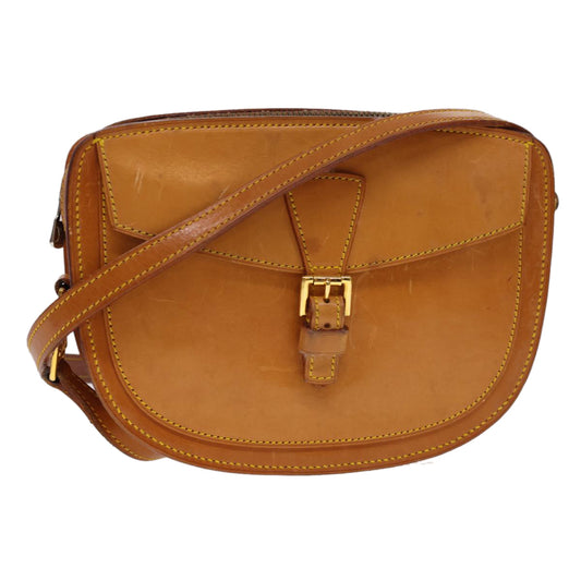 LOUIS VUITTON Nomad Leather Jeune Fille MM Shoulder Bag SPO Brown LV 40148