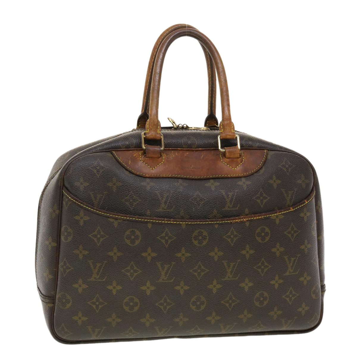 LOUIS VUITTON Monogram Deauville Hand Bag M47270 LV 40149