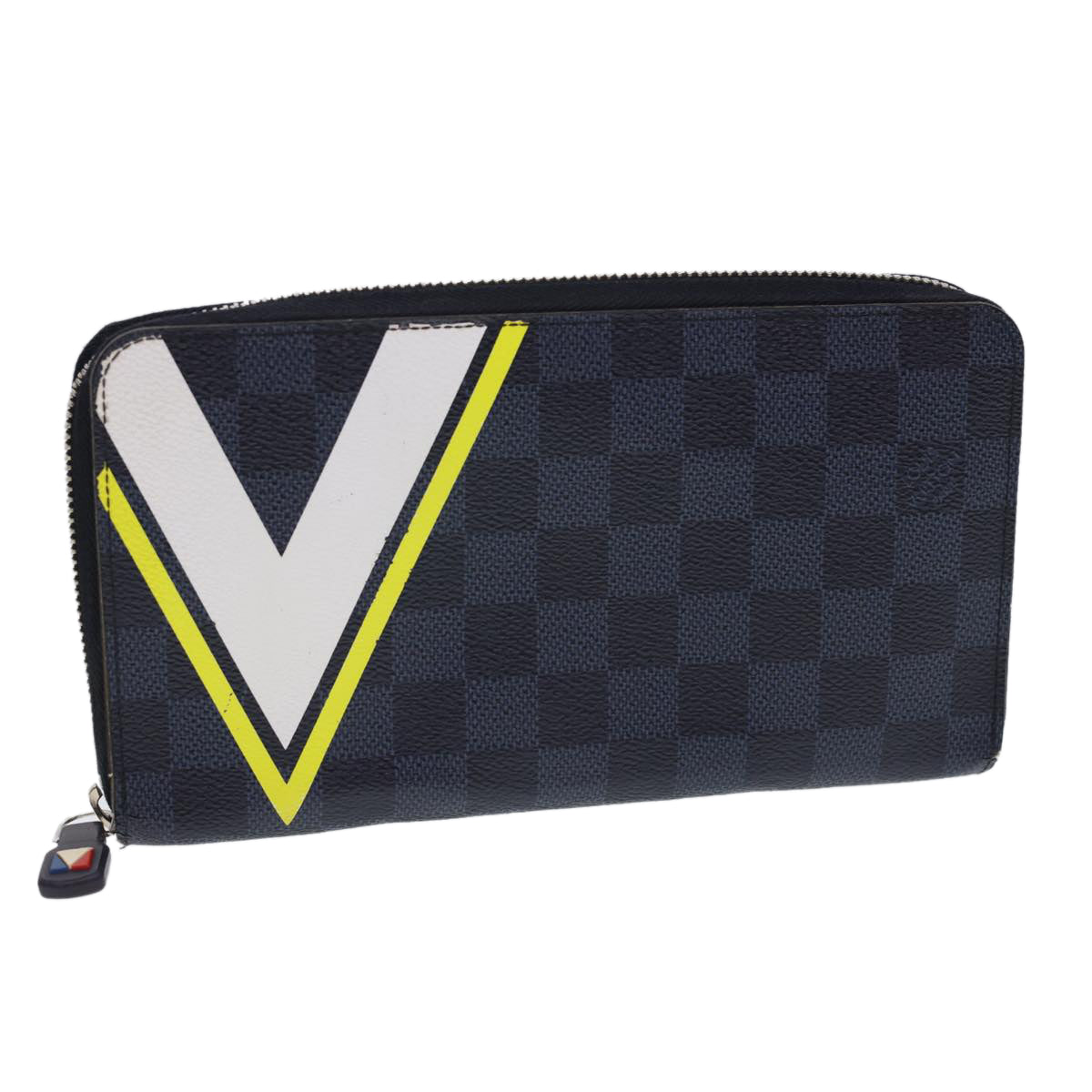 Louis Vuitton Damier Cobalt Zippy Organizer Long Wallet LV