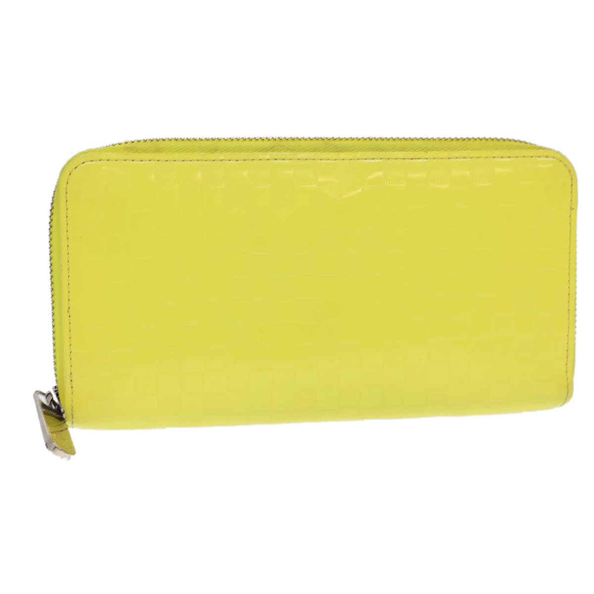 Louis Vuitton Damier Facet Zippy Wallet Long Wallet Yellow LV