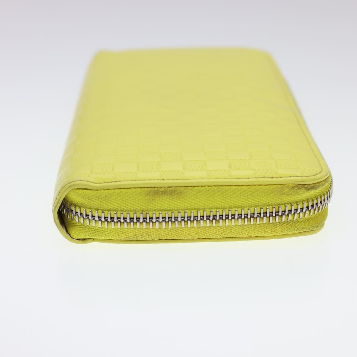 Louis Vuitton Damier Facet Zippy Wallet Long Wallet Yellow LV