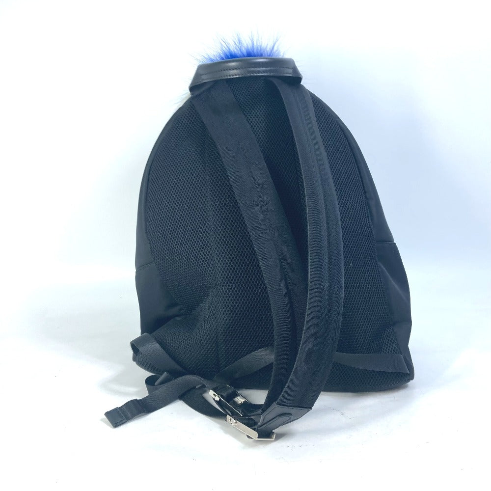 Fendi Backpack 7Vz016 Backpack Bag Karl Lagerfeld Women Nylon Black