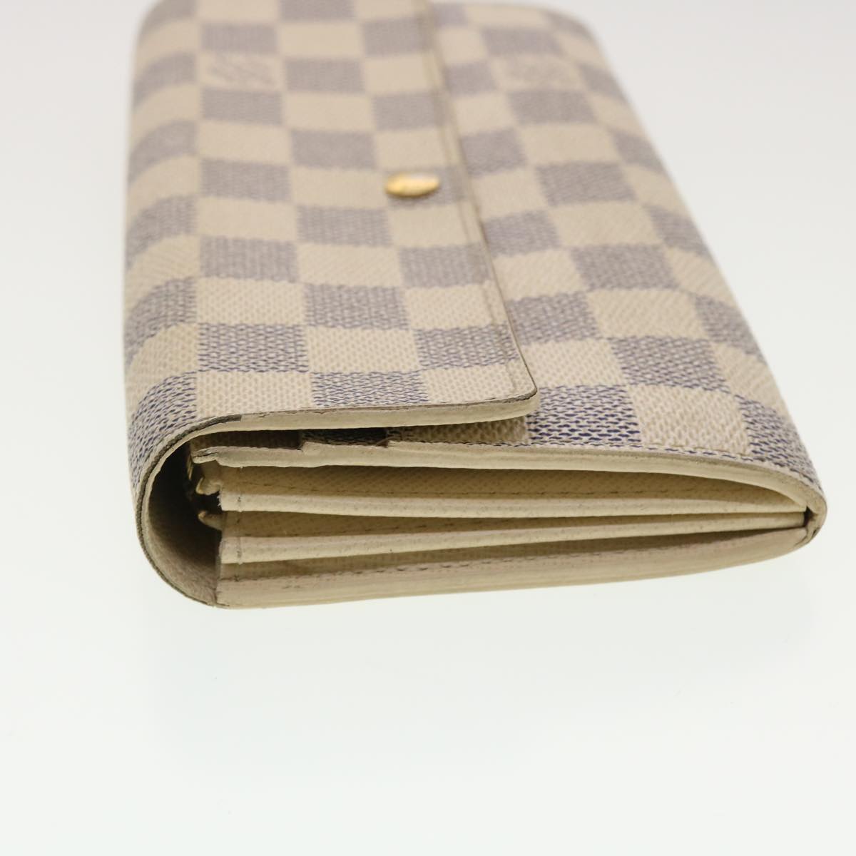 Louis Vuitton Damier Azur Portefeuille Sarah Long Wallet LV Style 3