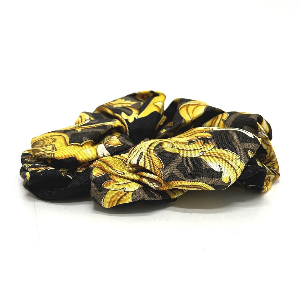 Fendi Hair Accessory Silk Versace Collaboration Versace Fendace Fendace Black Travel Bag