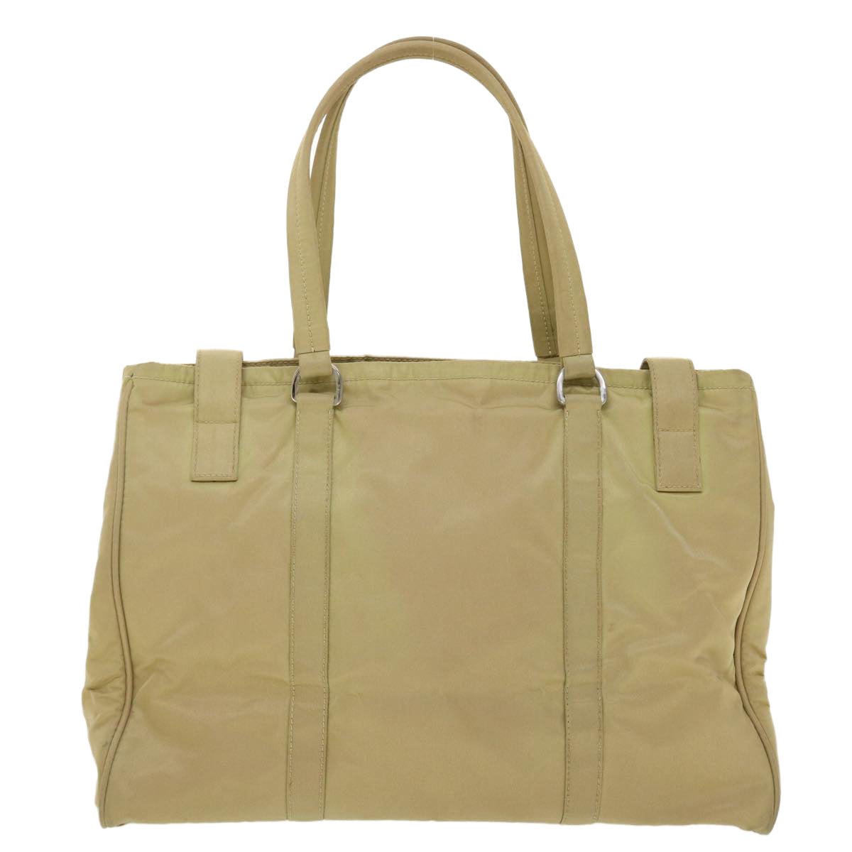 Prada Shoulder Bag Khaki Nylon Nylon Khaki 40277