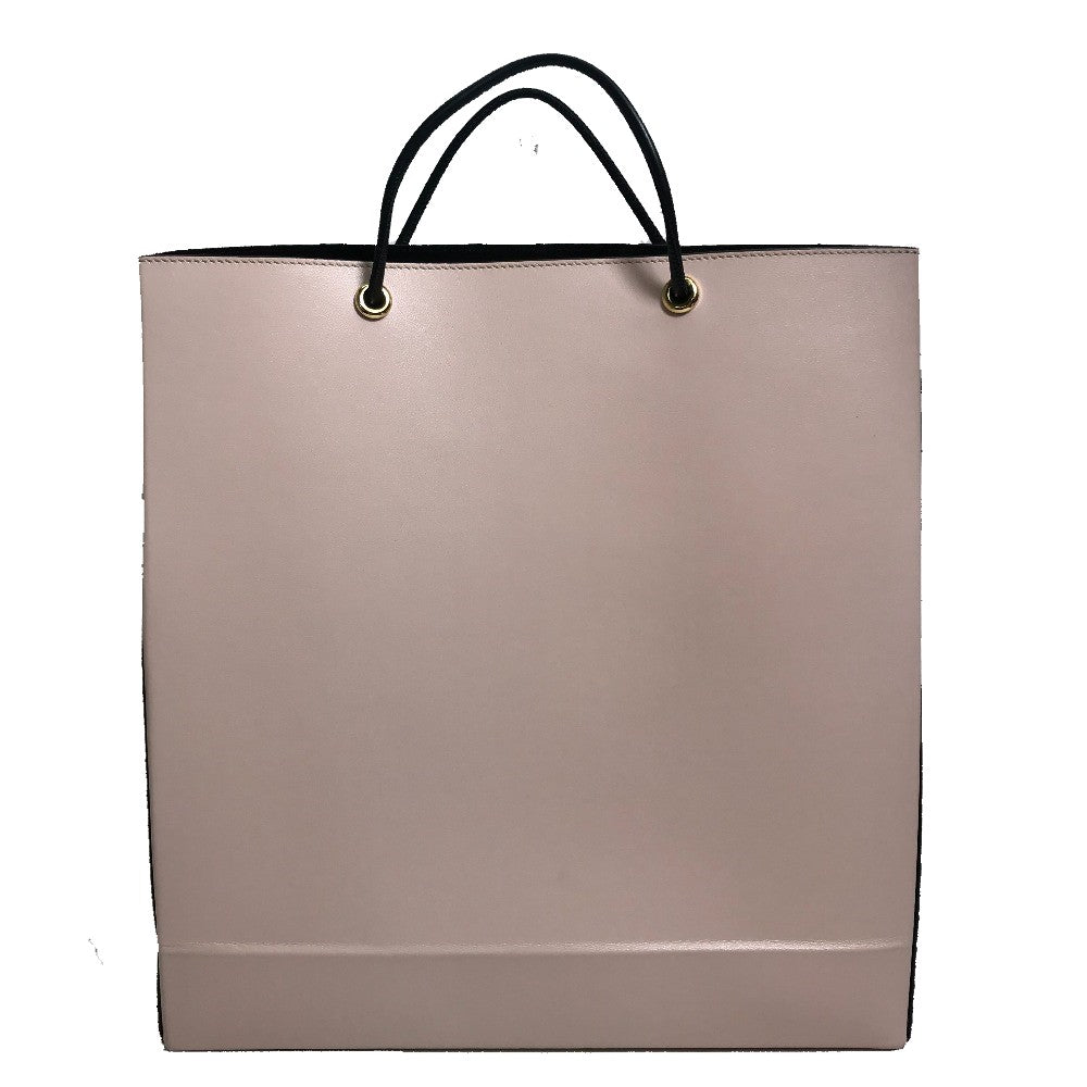 Fendi Tote Bag 8Bh383 Light Shopping Bag Women Leather Pink