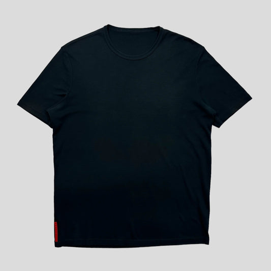 Prada Handbag Sport Tab T-shirt - L XL Red