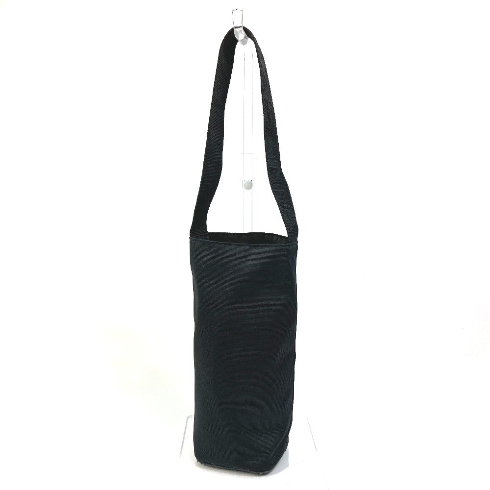 Fendi Bottle Holder Unisex Unisex Handbag Nylon Black Logo Travel Bag