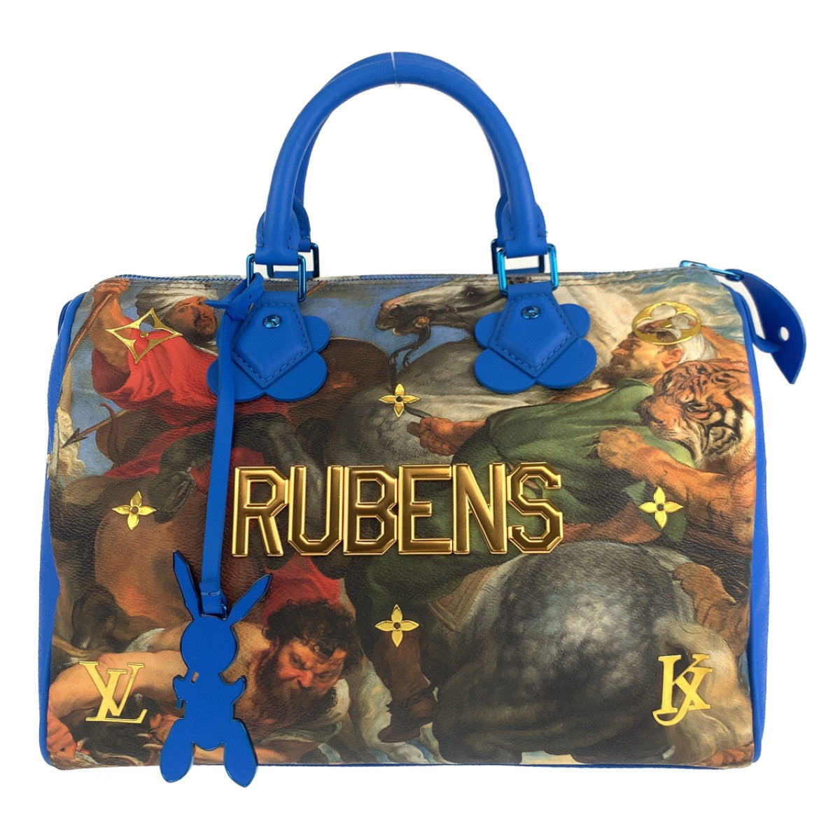 Louis Vuitton Boston Duffel M43305 PVC Masters Multicolor Mini Speedy Travel Bag