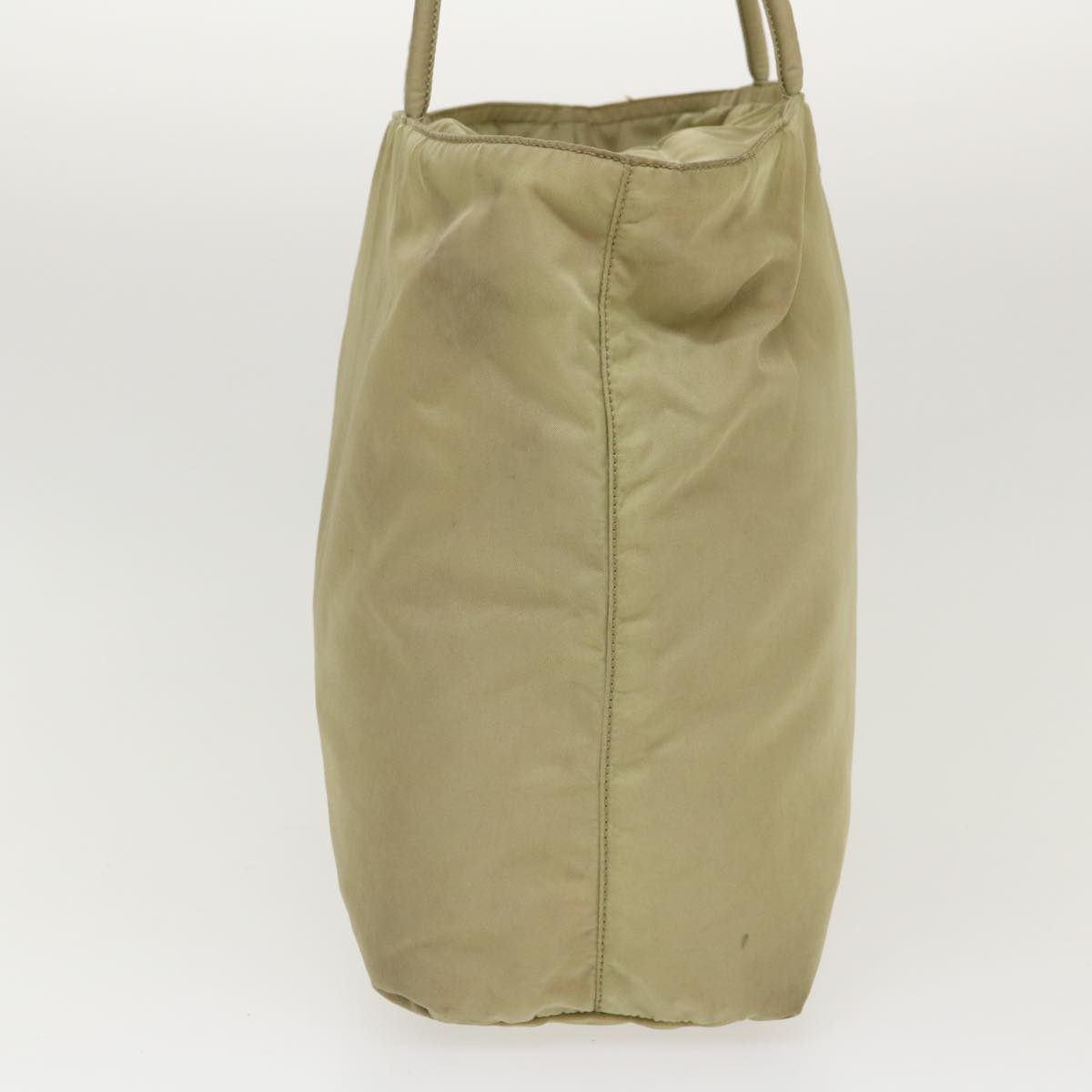 Prada Shoulder Bag Khaki Nylon Nylon Khaki 40350