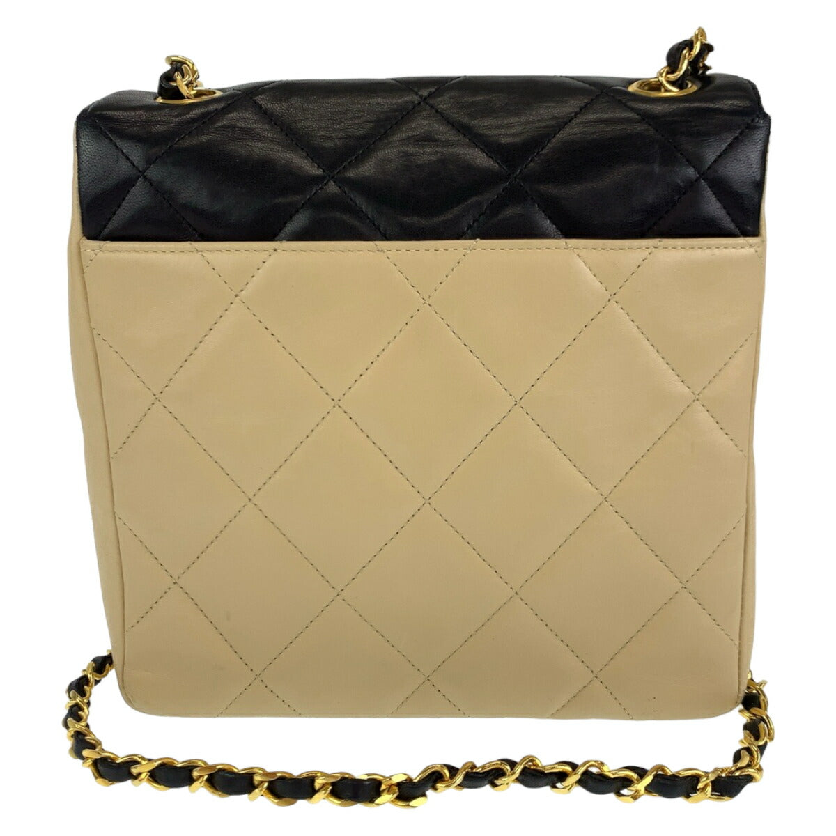 Chanel   Lambskin Matelasse Turnlock Crossbody