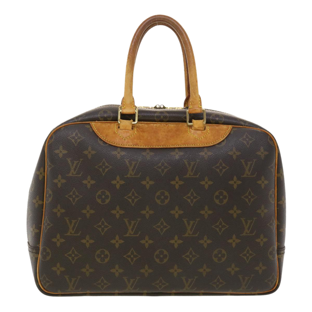LOUIS VUITTON Monogram Deauville Hand Bag M47270 LV 40380