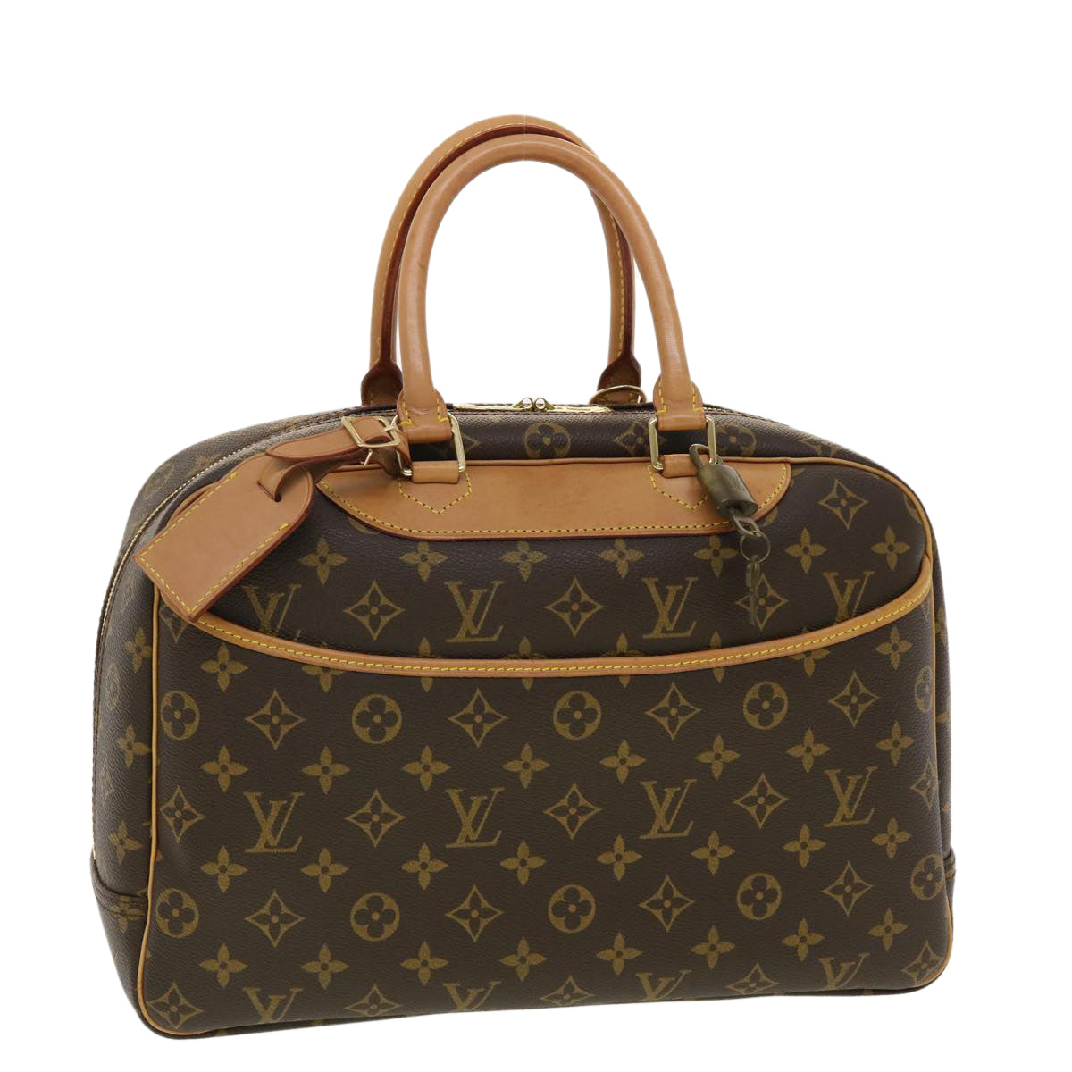 LOUIS VUITTON Monogram Deauville Hand Bag M47270 LV 40392