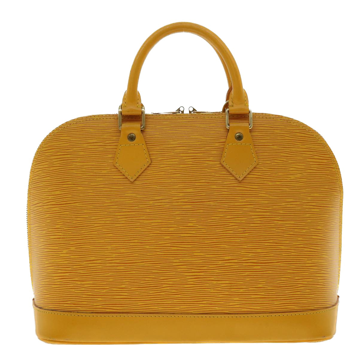 LOUIS VUITTON Epi Alma Hand Bag Tassili Yellow M52149 LV 40395