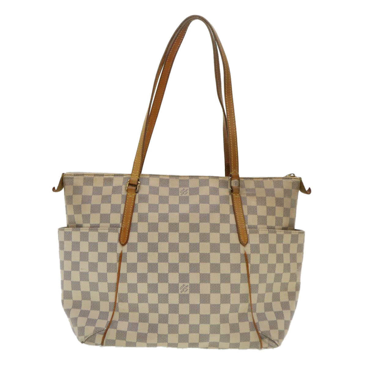 LOUIS VUITTON Damier Azur Totally MM Tote Bag N51262 LV 40419