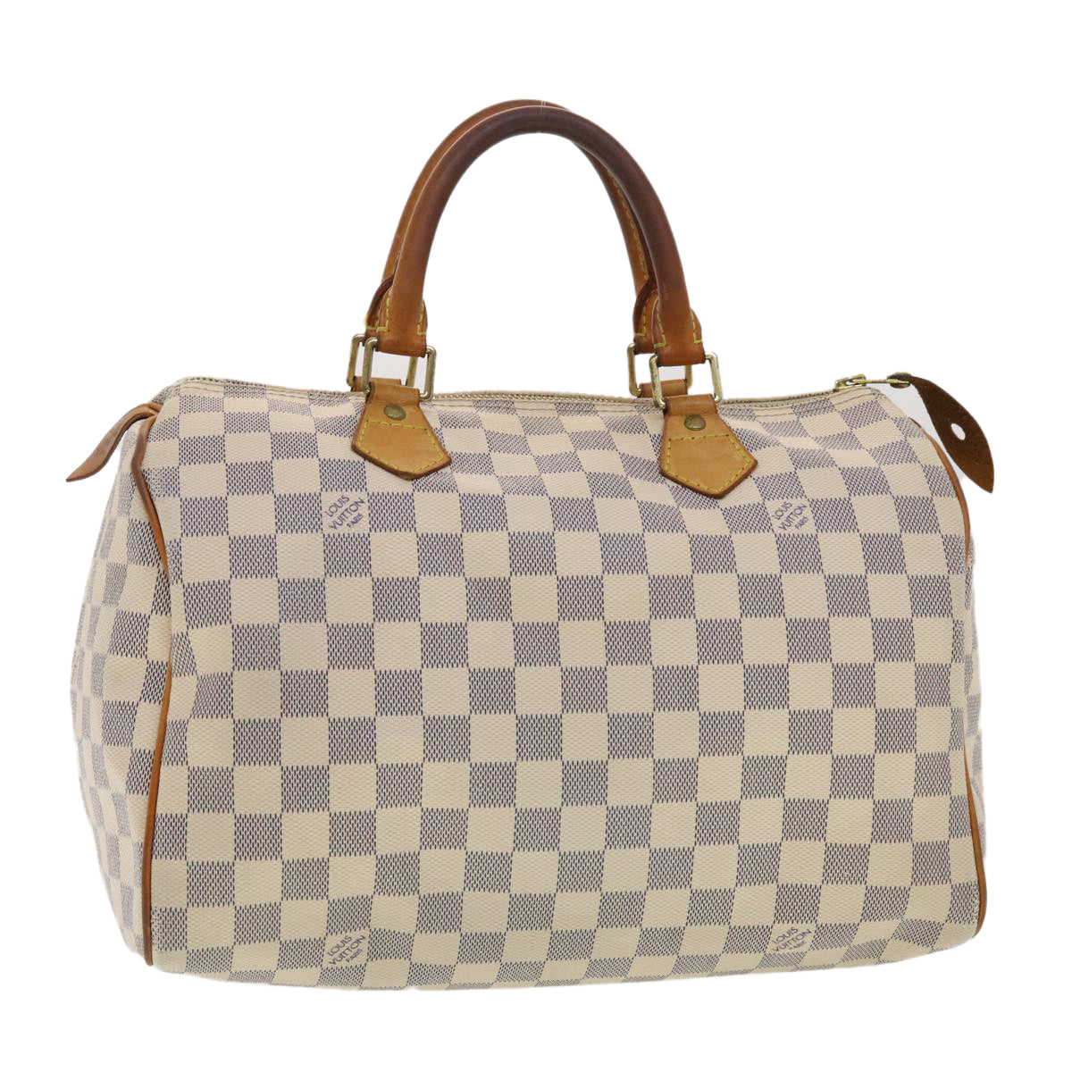LOUIS VUITTON Damier Azur Speedy 30 Hand Bag N41533 LV 40420
