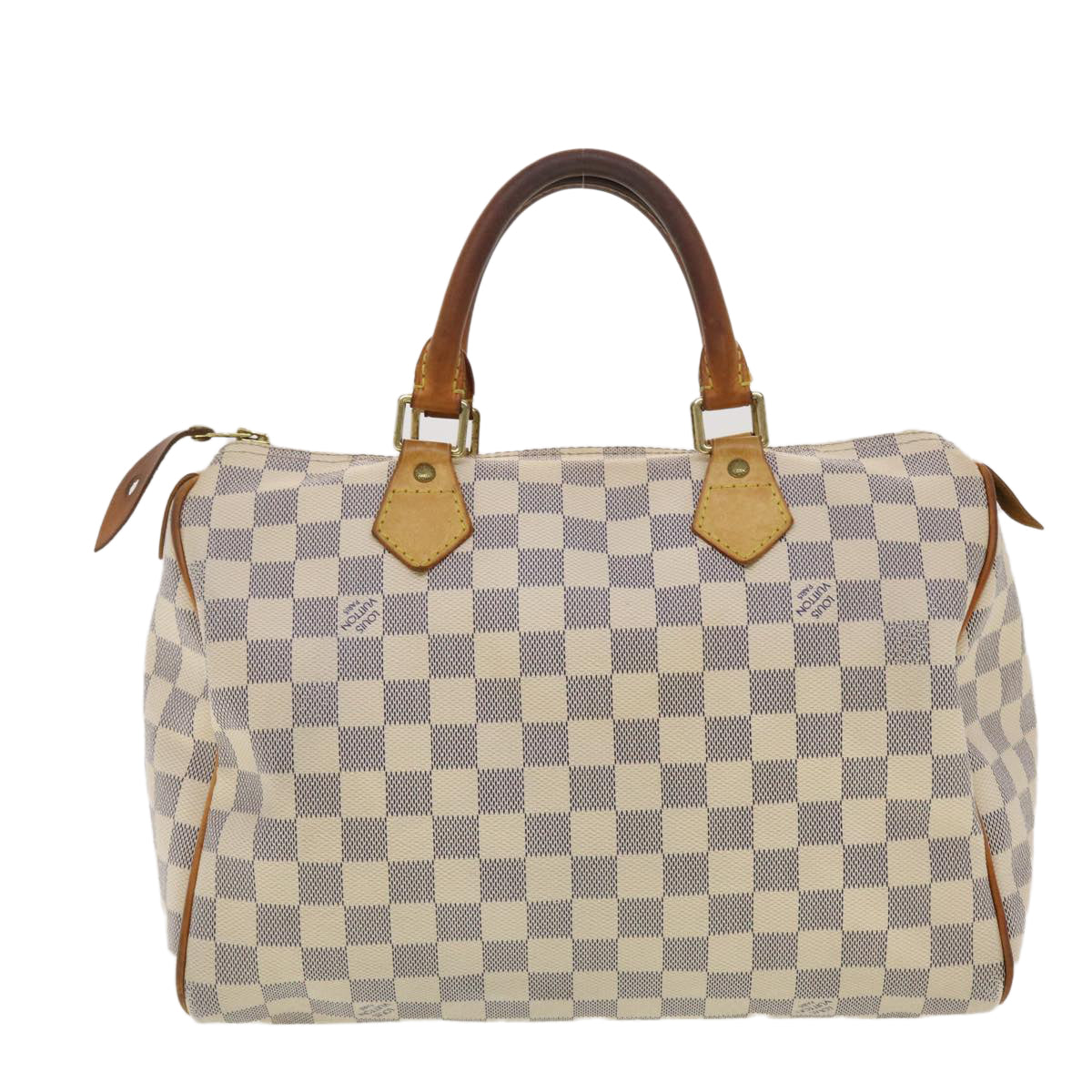 LOUIS VUITTON Damier Azur Speedy 30 Hand Bag N41533 LV 40420