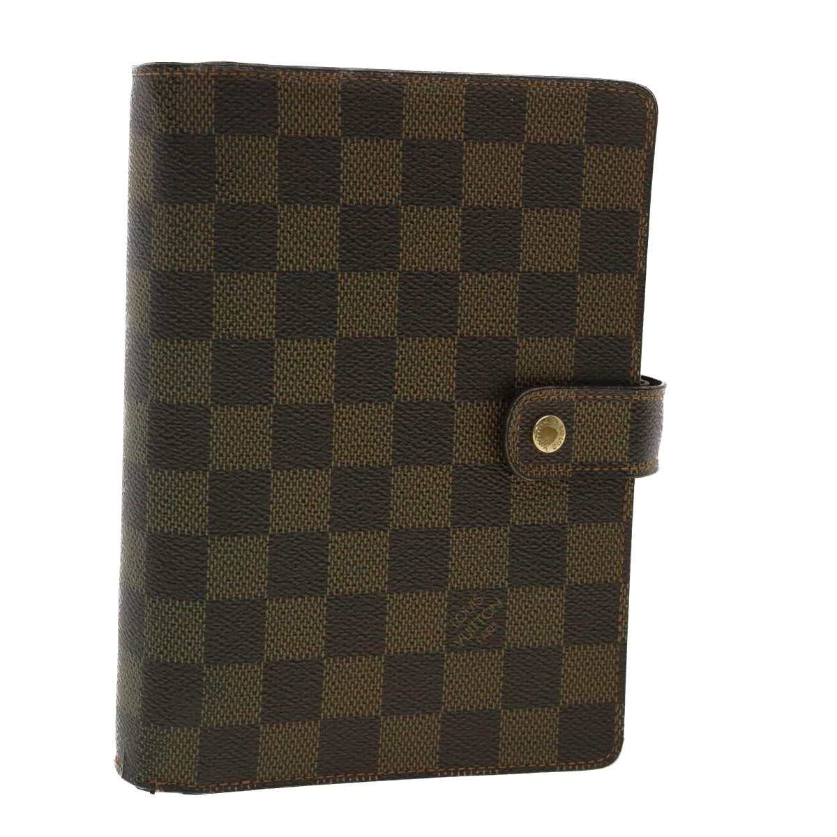 LOUIS VUITTON Damier Ebene Agenda MM Day Planner Cover R20240 LV 40435