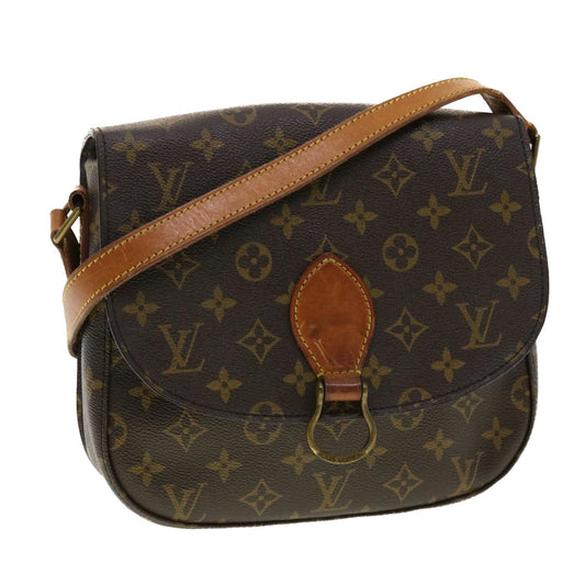 LOUIS VUITTON Monogram Saint Cloud GM Shoulder Bag M51242 LV 40443