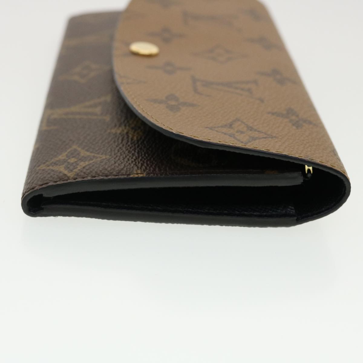 Louis Vuitton Monogram Reverse Portefeuille Emily Long Wallet 40459A