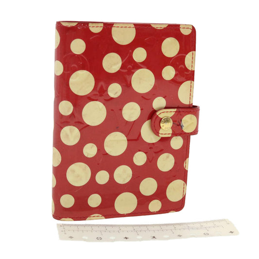 LOUIS VUITTON Vernis Yayoi Kusama Agenda PM Day Planner Cover M91518 40465