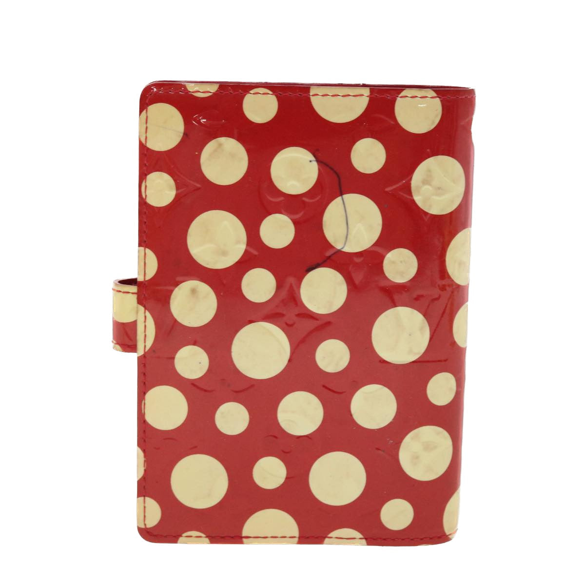 LOUIS VUITTON Vernis Yayoi Kusama Agenda PM Day Planner Cover M91518 40465