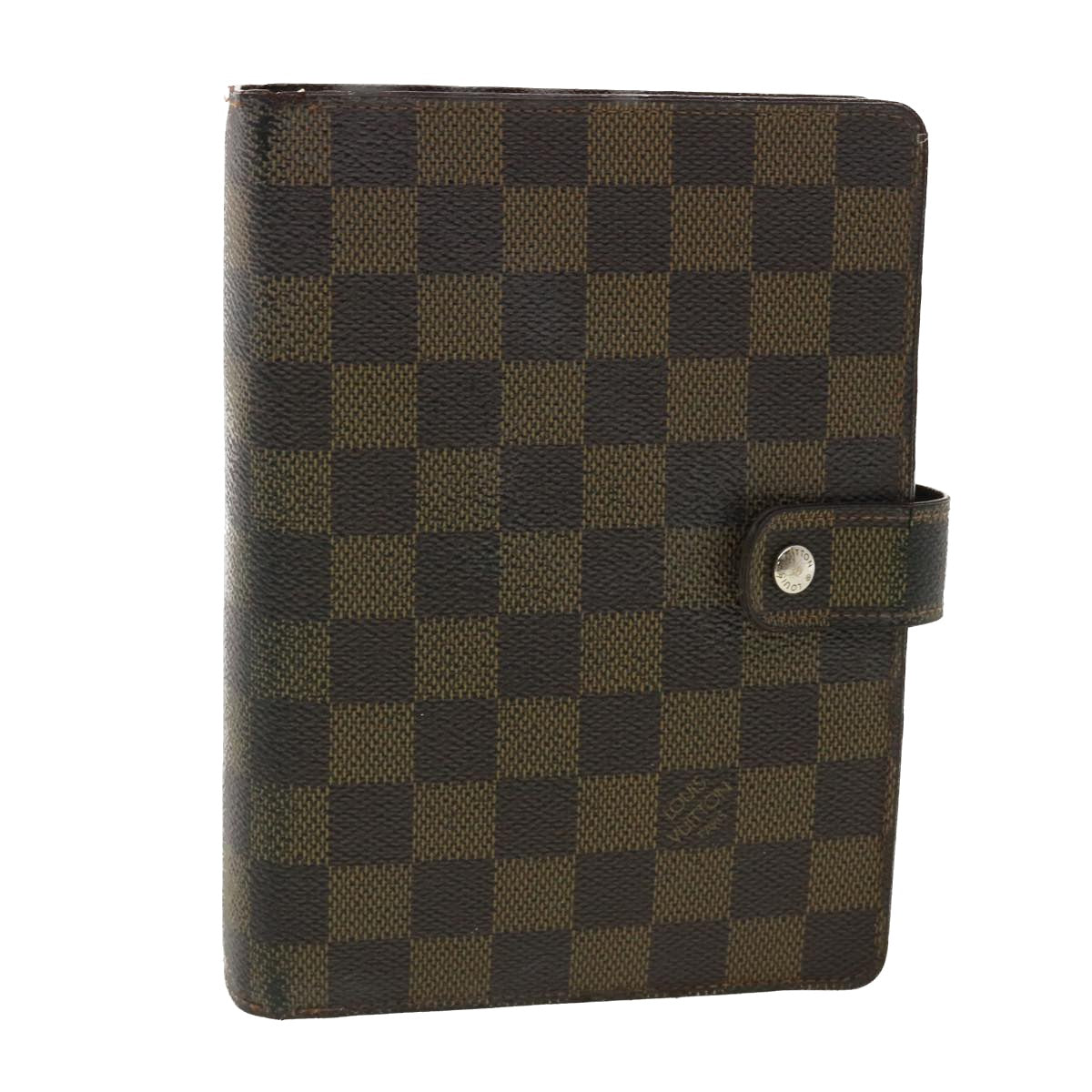 LOUIS VUITTON Damier Ebene Agenda MM Day Planner Cover R20240 LV 40473