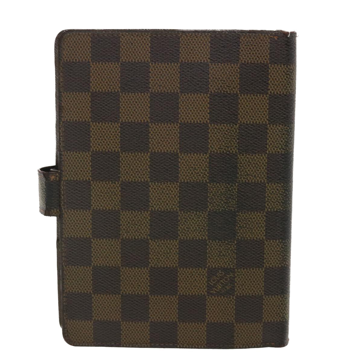 LOUIS VUITTON Damier Ebene Agenda MM Day Planner Cover R20240 LV 40473