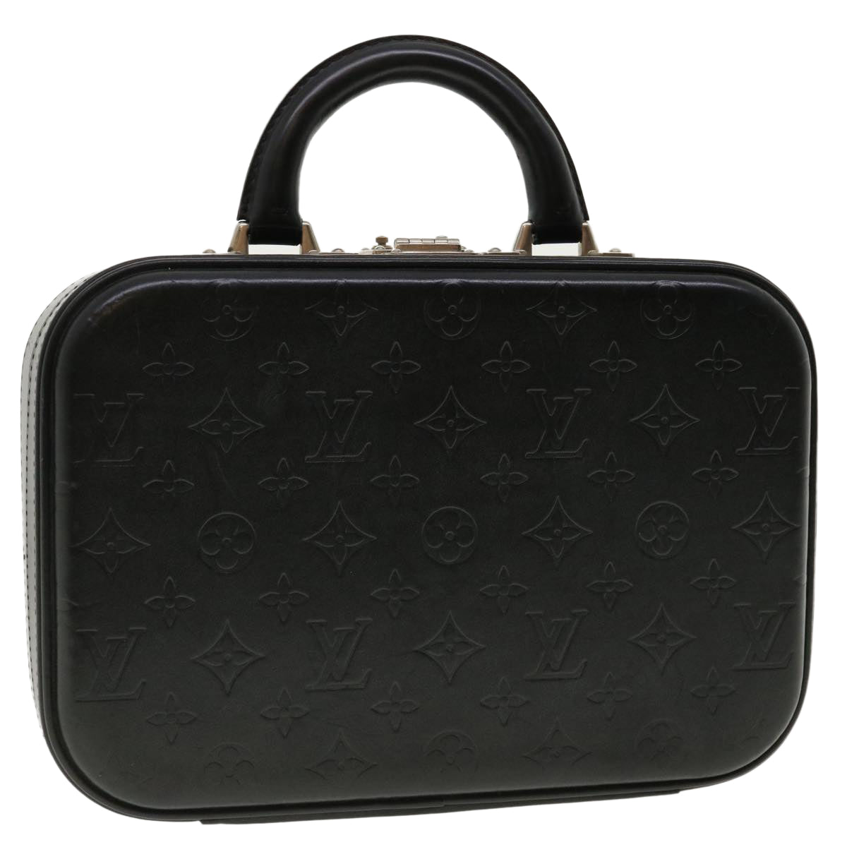 LOUIS VUITTON Monogram Grasse Variset PM Hand Bag Black M92235 LV 40515