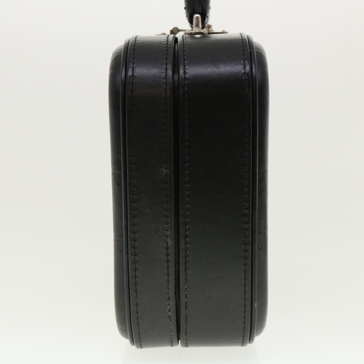 LOUIS VUITTON Monogram Grasse Variset PM Hand Bag Black M92235 LV 40515