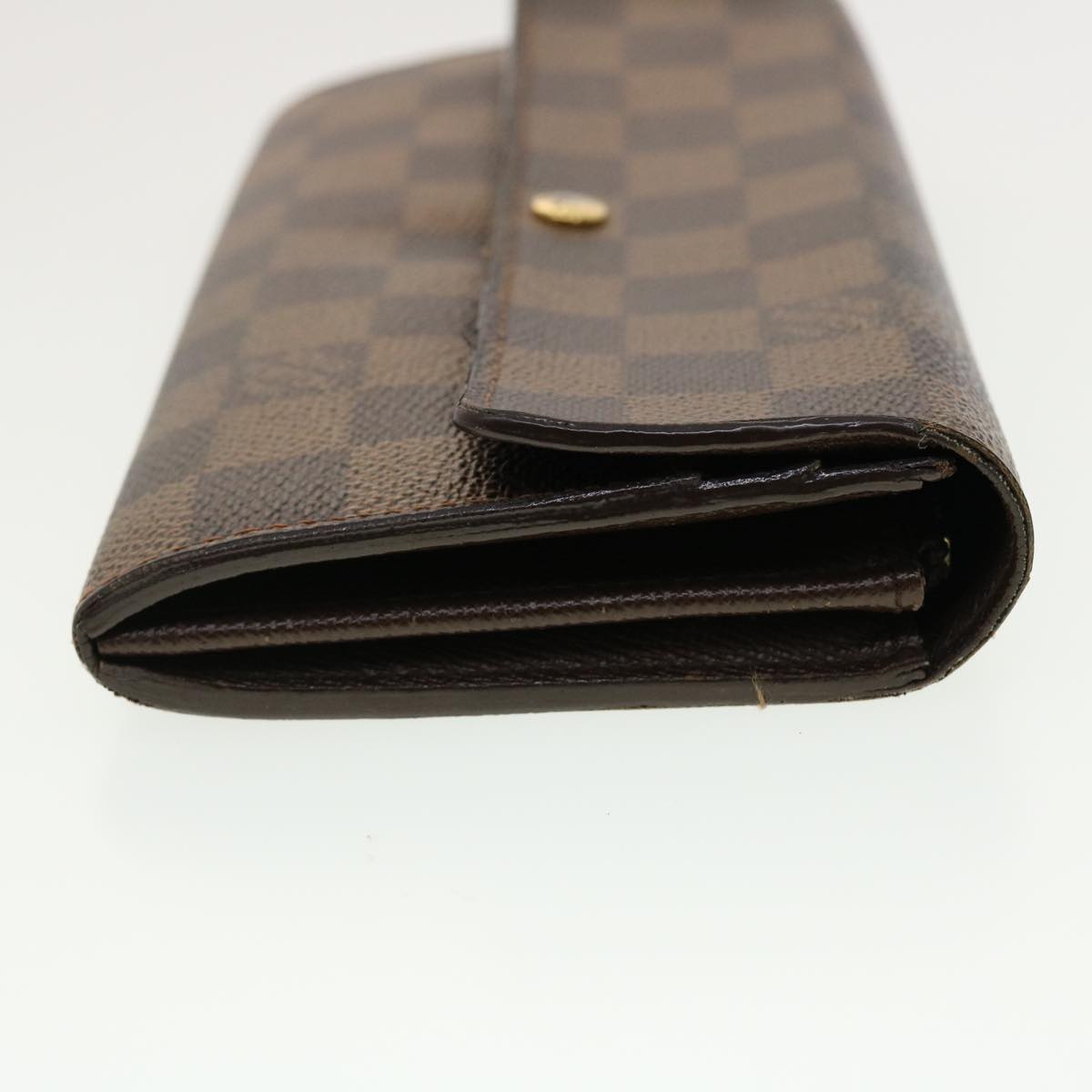 Louis Vuitton Damier Ebene Portefeuille Sarah Long Wallet LV Style 3