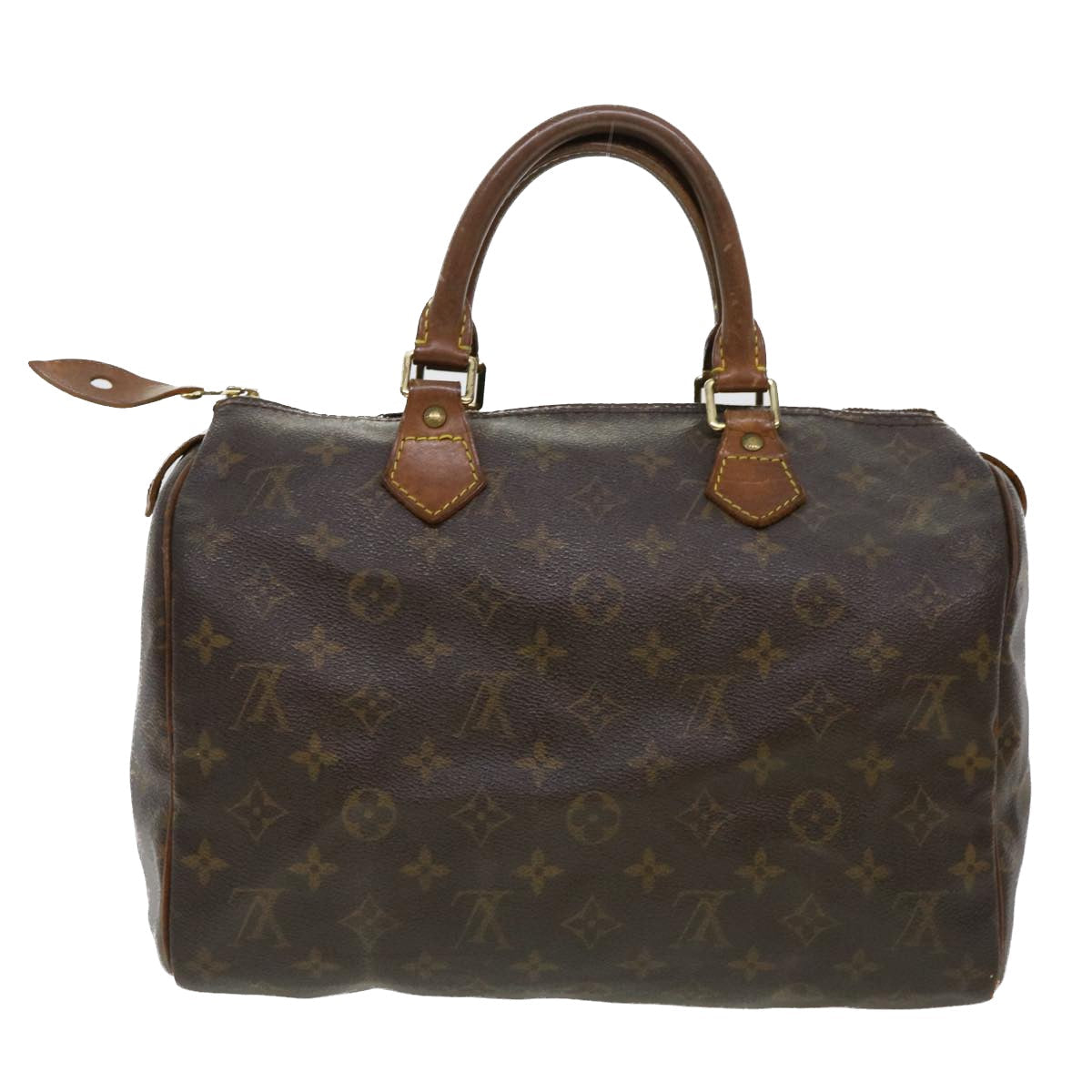 LOUIS VUITTON Monogram Speedy 30 Hand Bag M41526 LV 40584
