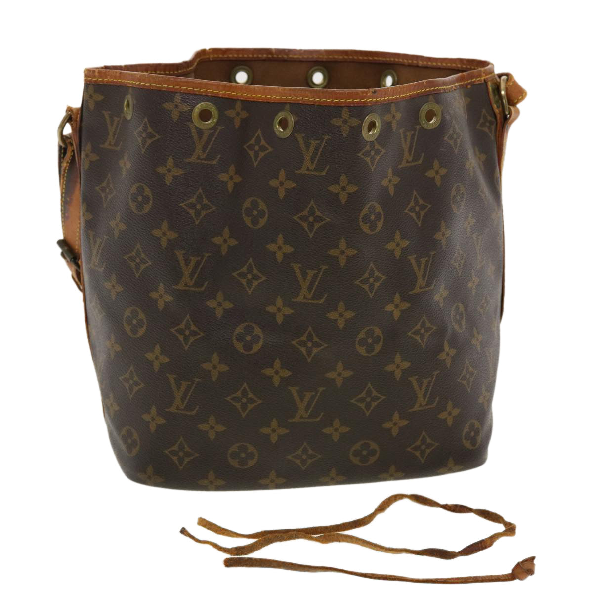 LOUIS VUITTON Monogram Petit Noe Shoulder Bag M42226 LV 40620