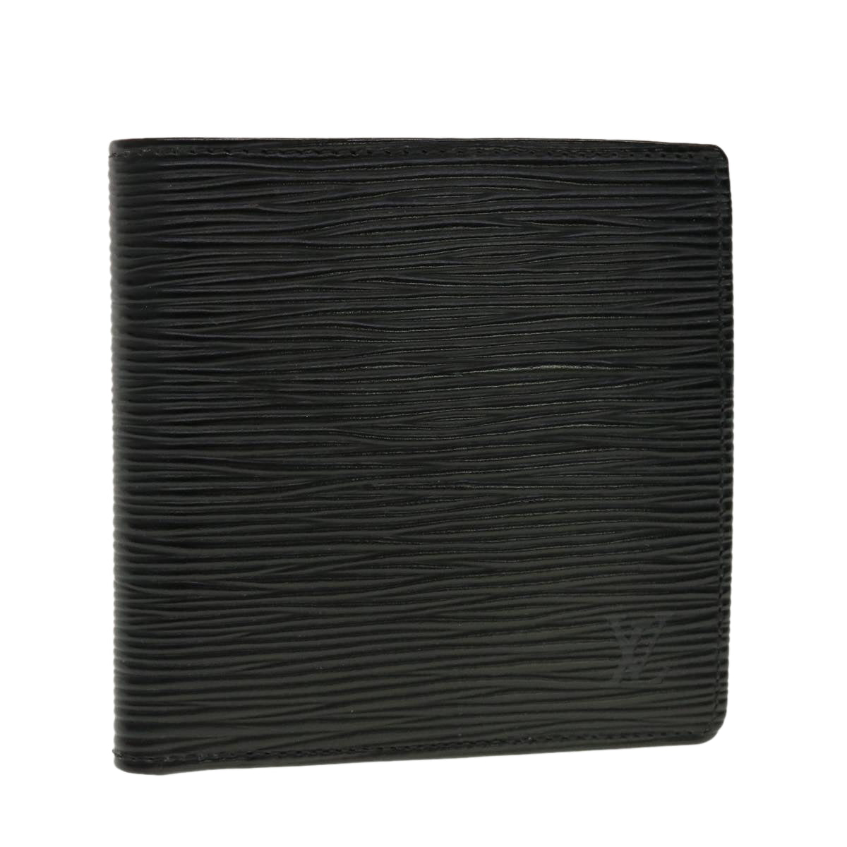 Louis Vuitton Epi Portefeuille Marco Wallet Black LV
