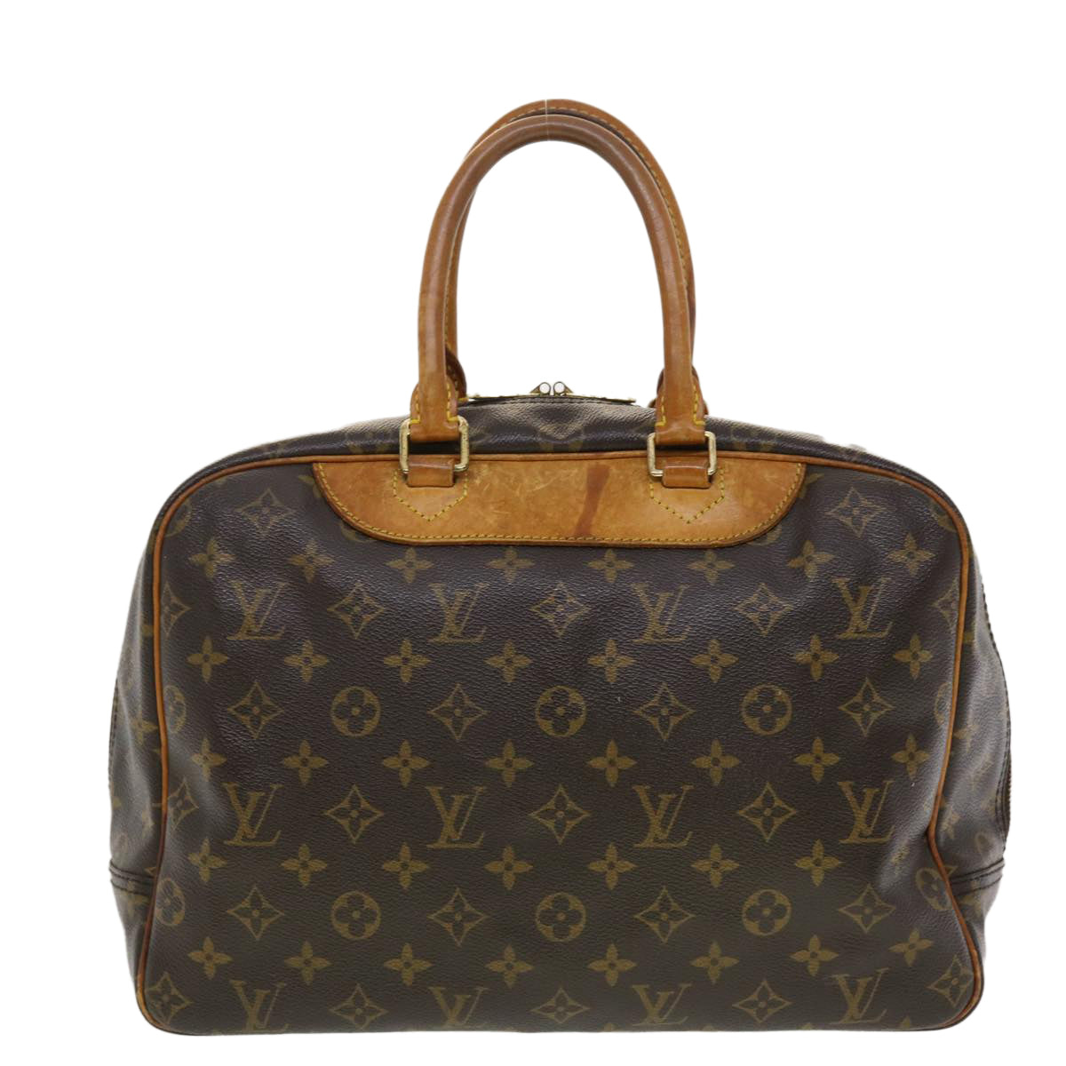 LOUIS VUITTON Monogram Deauville Hand Bag M47270 LV 40658