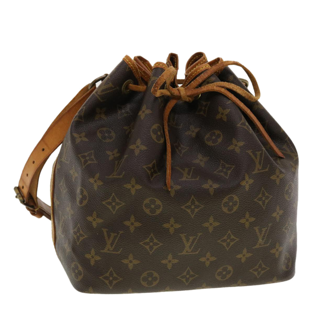 LOUIS VUITTON Monogram Petit Noe Shoulder Bag M42226 LV 40662