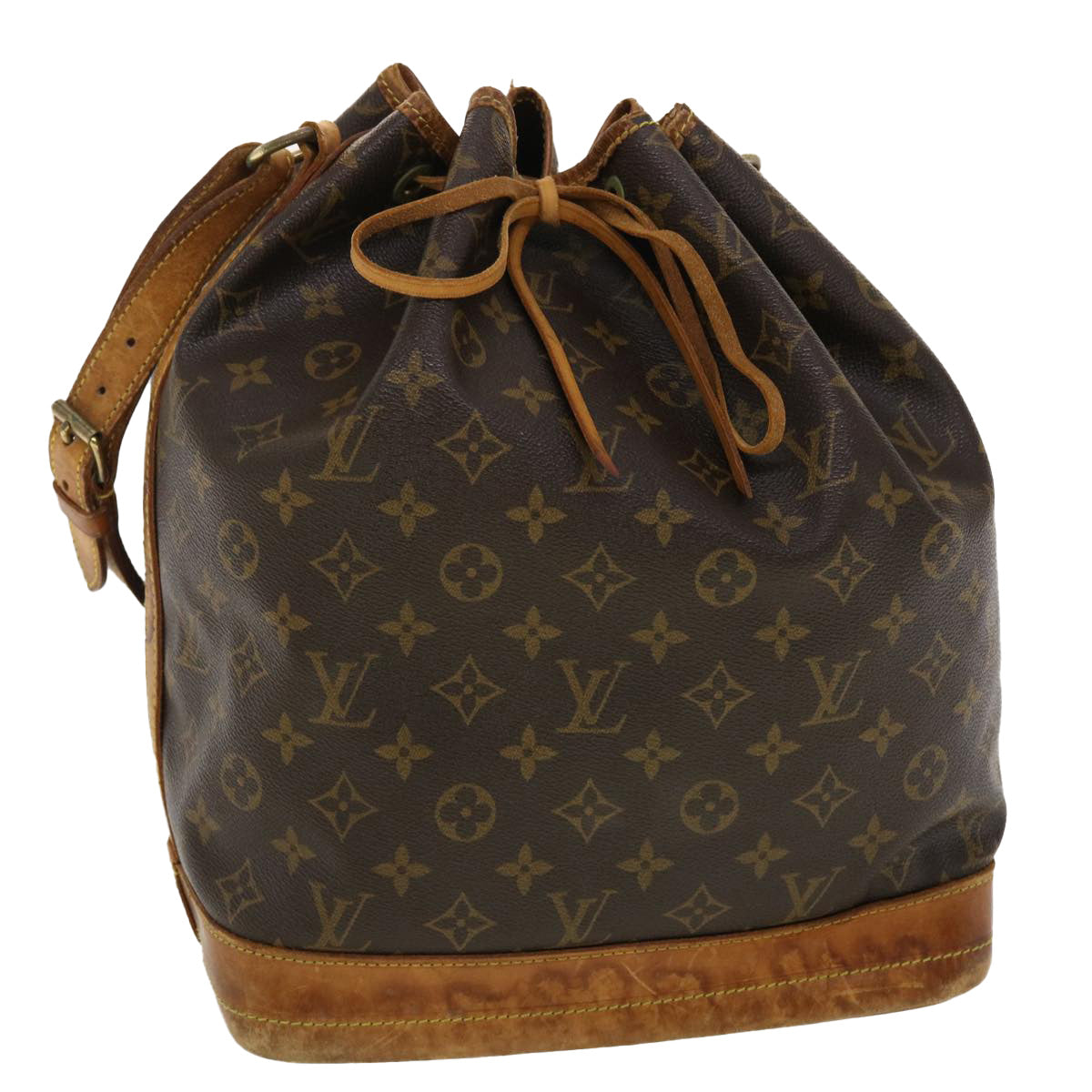 LOUIS VUITTON Monogram Noe Shoulder Bag M42224 LV 40687