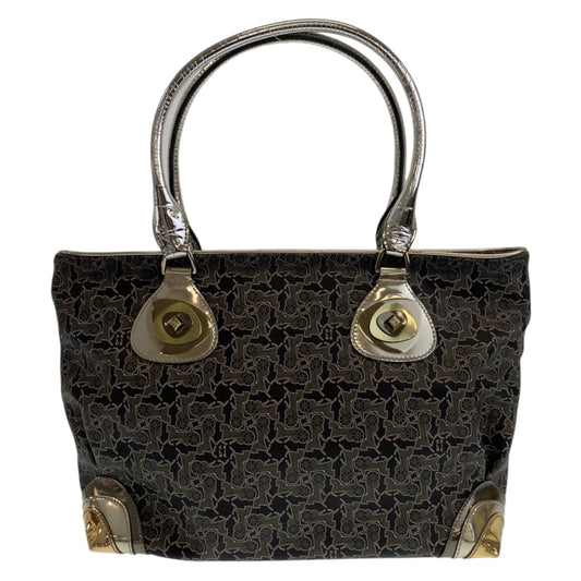 Tote Bag Pvc Grey Multicolor Silvermetal Tote Shoulder Bag