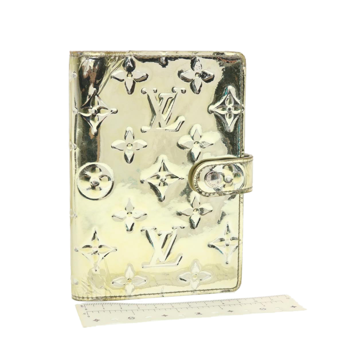 LOUIS VUITTON Monogram Miroir Agenda PM Day Planner Cover R20963 LV 40758