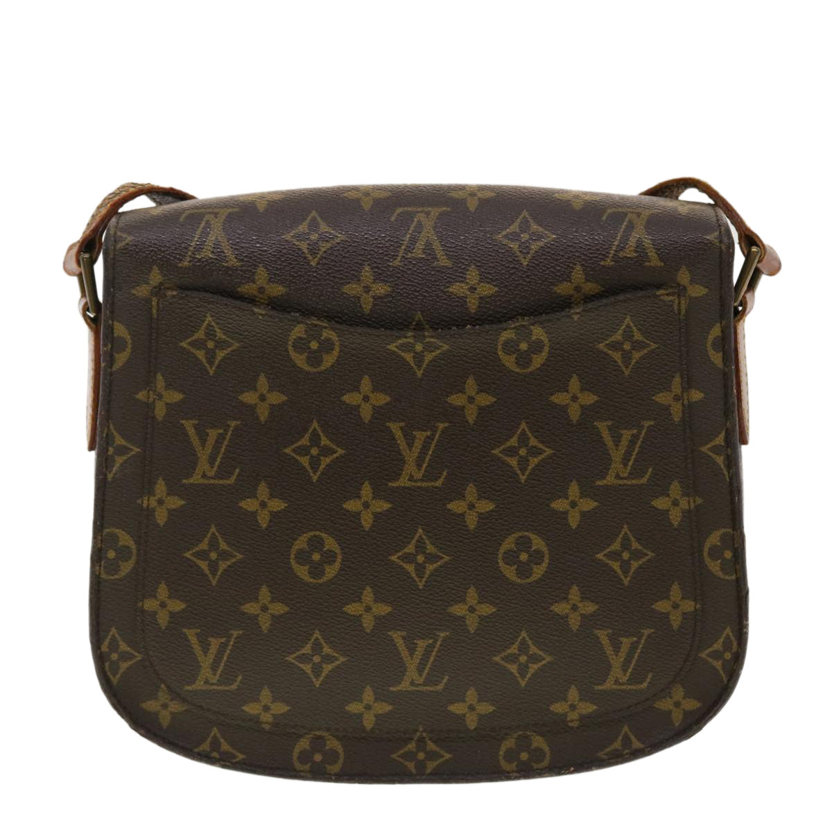 LOUIS VUITTON Monogram Saint Cloud GM Shoulder Bag M51242 LV 40762