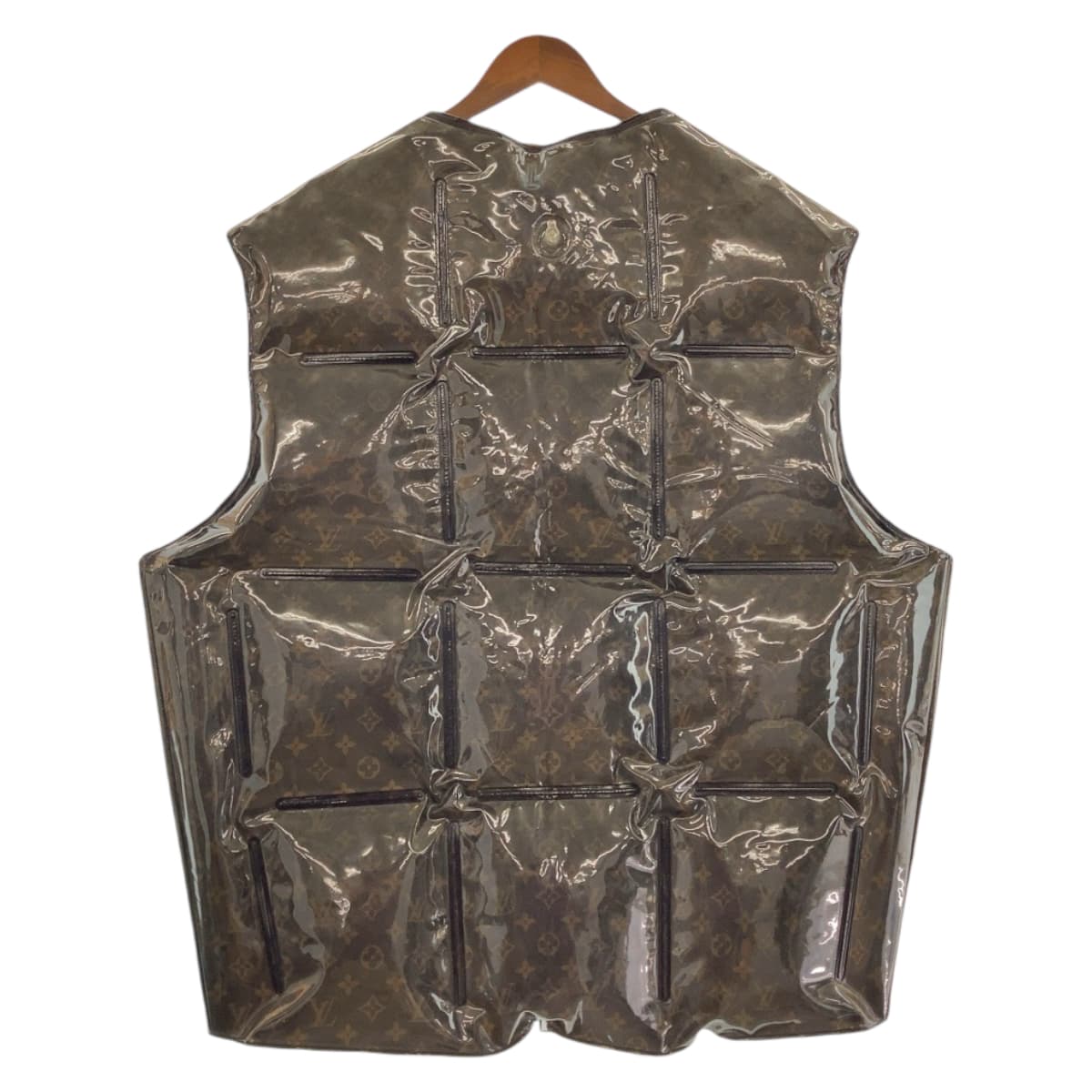 Louis Vuitton Vest RM211 AK3 HKG75W Plastics Monogram Brown Handbag