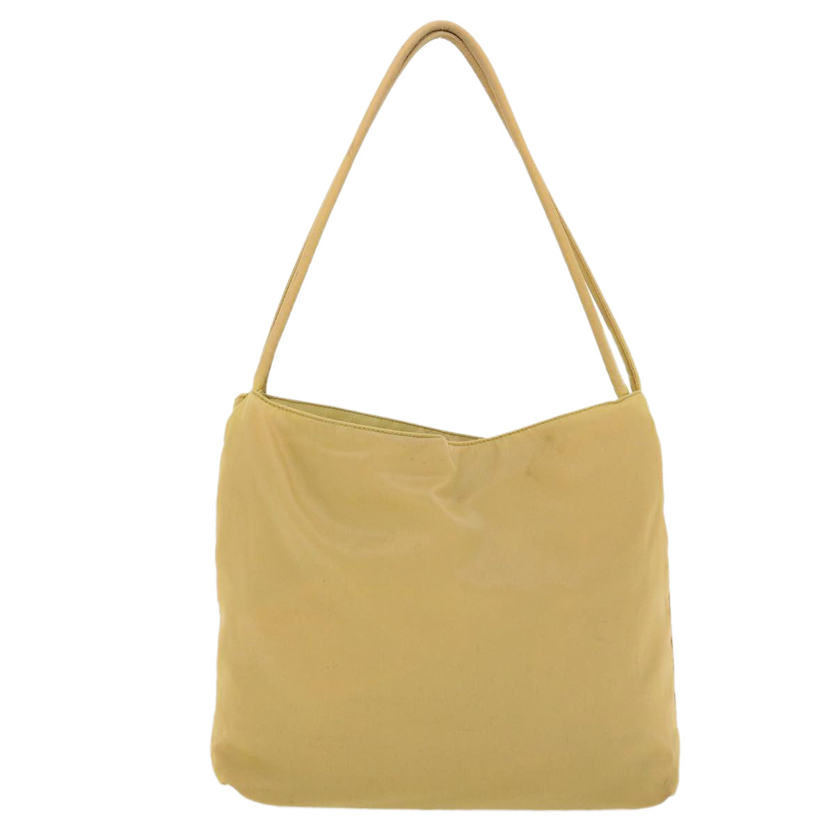 Prada Shoulder Bag Nylon Beige Nylon Beige 40966