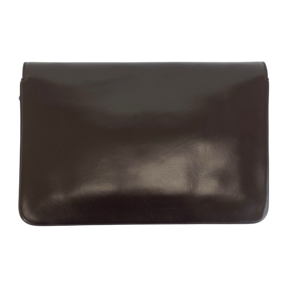 Gucci Leather Brown Gold Shoulder Bag