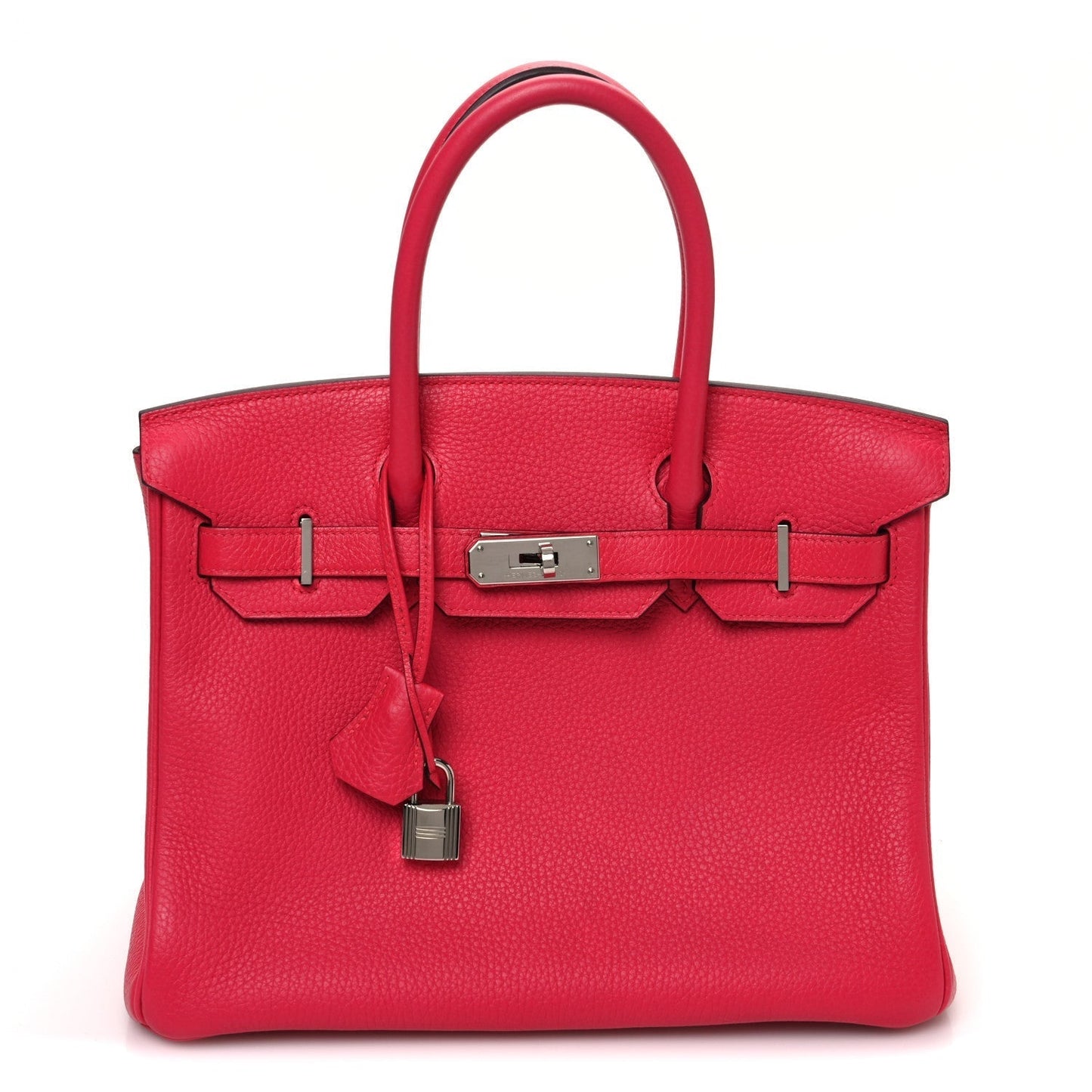 Hermes Togo Birkin Rose Extreme Handbag Travel Bag